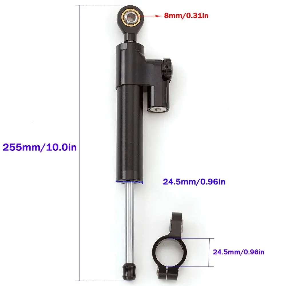 For Yamaha Tracer 900 Gt 2021 2022 2023 Cnc Aluminum Carbon Motorcycle Steering Damper Stabilizer Bracket Mounting Support Kit 3