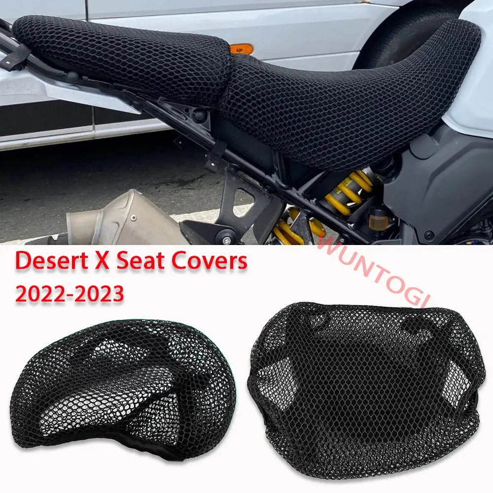 Desertx Accessories For Ducati Desert X 2022-2023 Mobile Phone Bracket Headlight Lampshade Side Deflector Seat Cover Is Suitable 13