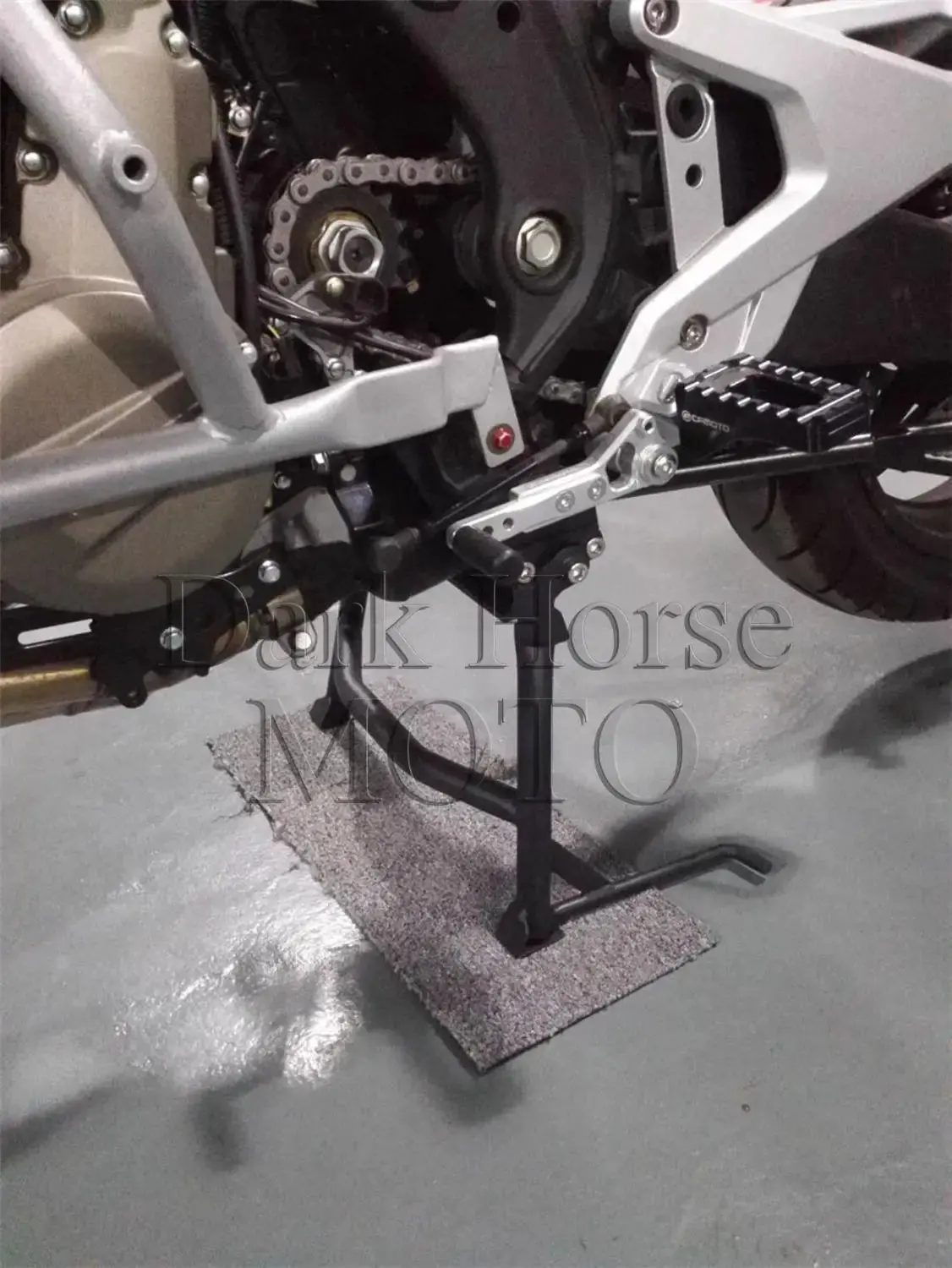 New Motorcycle Accessories For Cfmoto 650Mt Mt650 Motorcycle Side Central Stand Kickstands 1