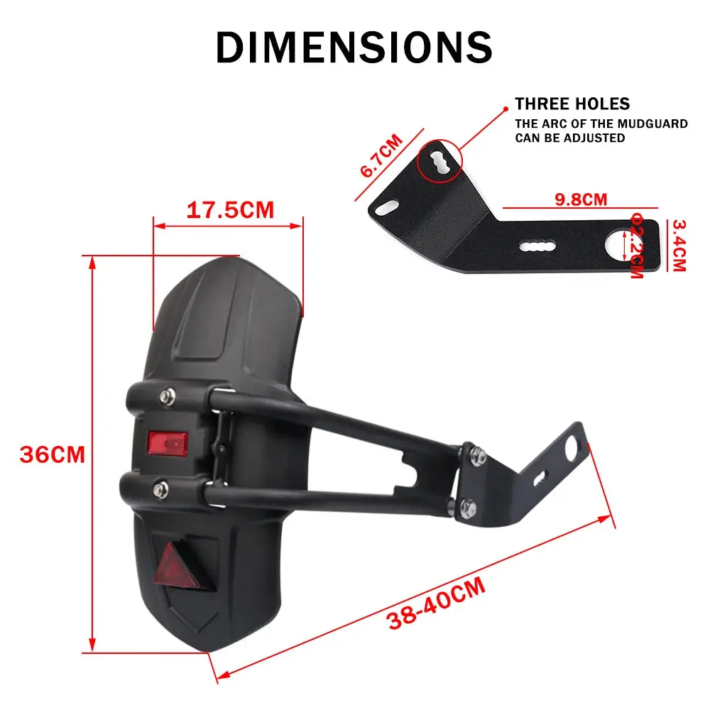 For Voge R125 125R R 125 R Brivido R125 125R Motorcycle Accessories Rear Fender Mudguard Mudflap Splash Guard Wheel Protector 1