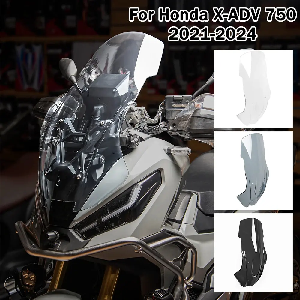 For Honda X-Adv750 Xadv750 2021 2022 2023 2024 Windscreen Windshield Wind Deflector Shield Screen Xadv 750 Xadv750 Accessories 1