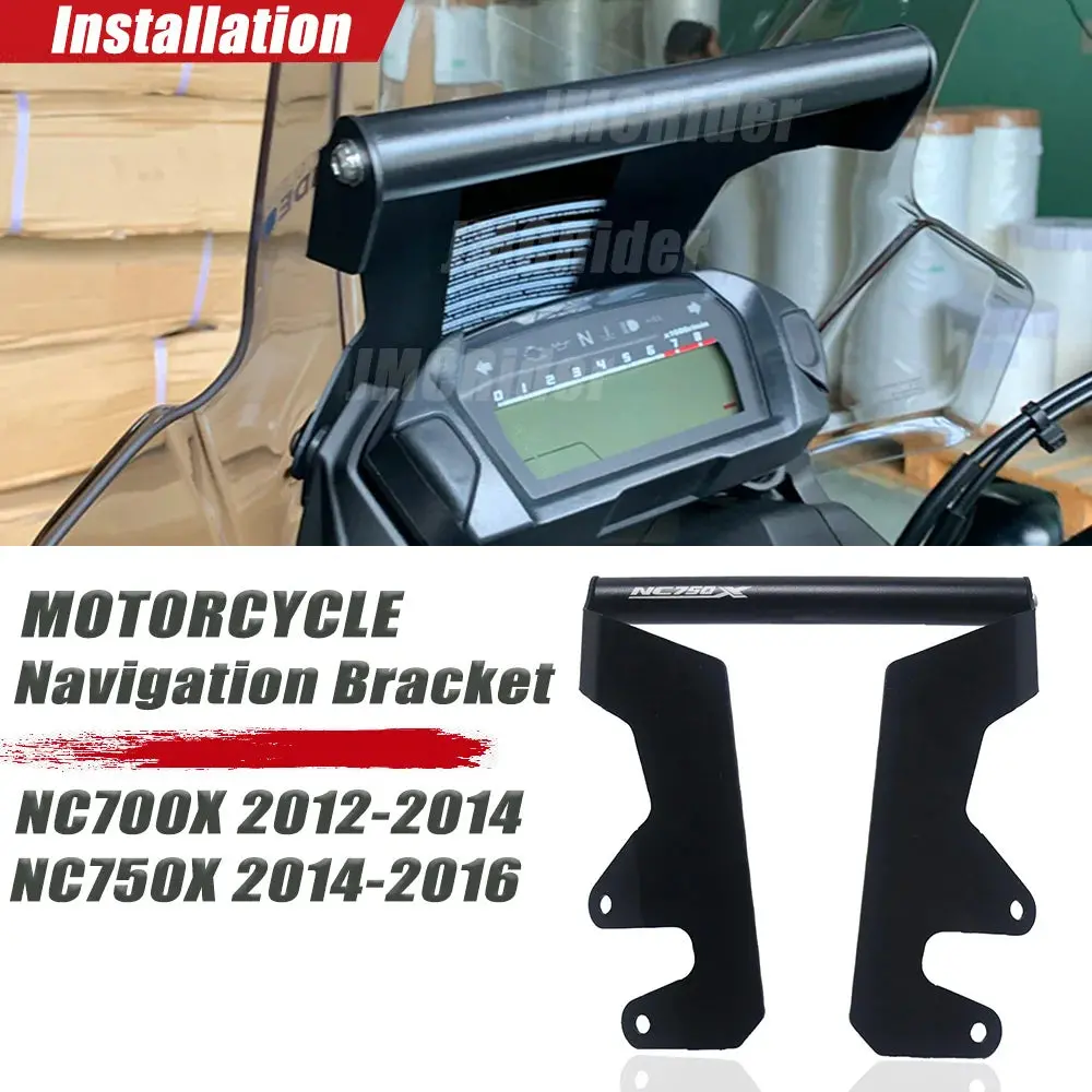22Mm Nc 750X/700X Motorcycle Phone Holder Stand Gps Navigation Plate Bracket For Honda Nc750x 2015 Nc700x 2012-2014 1