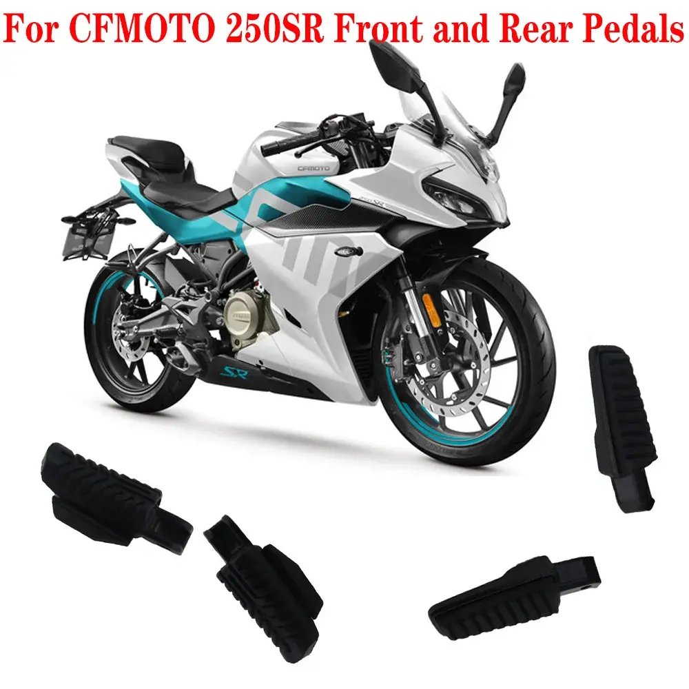 For Cfmoto Cf250sr/300Sr 250Sr My22 Motorcycle Parts Front And Rear Pedals Suitable For Cfmoto 250Sr 250Sr-My22 1