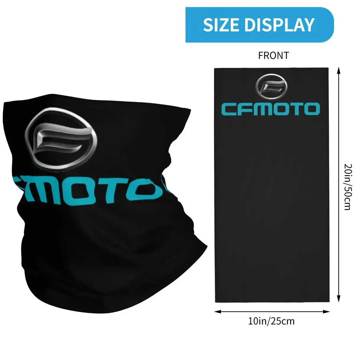 Cfmoto Motorcycle Merchandise Bandana Neck Cover Wrap Scarf Multi-Use Fishing Headwear For Men Women Windproof 1