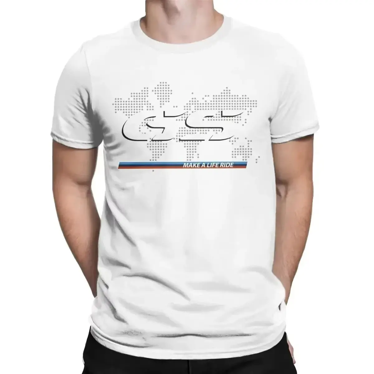 Gs Motorcycle 1250 Gs Exclusive For Bmw Fans Motorrad R1250gs R1200 Gs T-Shirt Men Women Cotton Tees Short Sleeve Unisex Tops 3