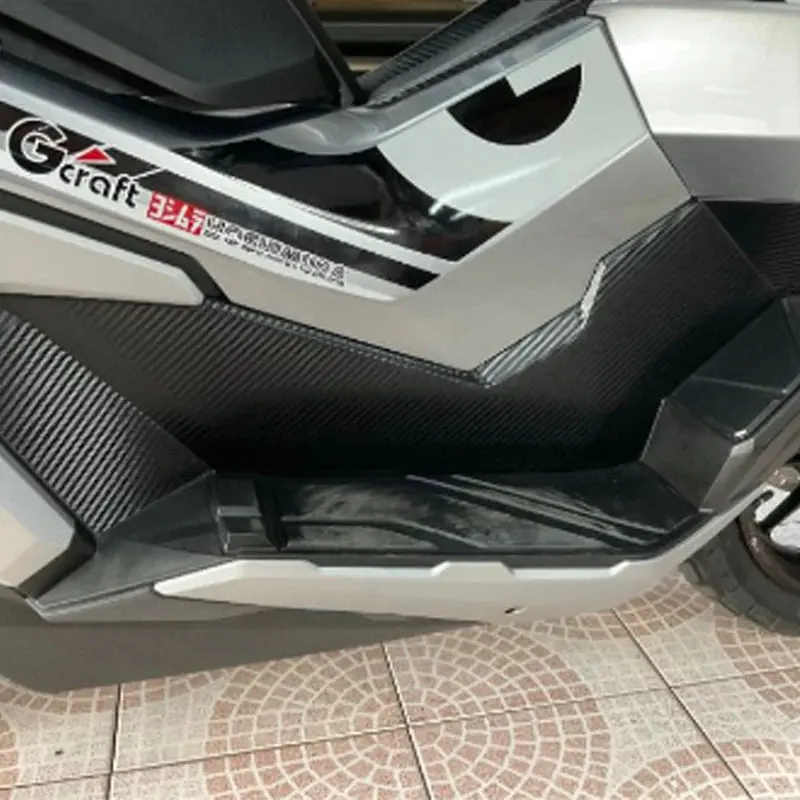 For Honda Adv 350 Adv350 2022 2023 Motorcycle 3D/6D Footrest Pad Windshield Decal Carbon Fiber Sticker Decorate Sticker Full Set 17