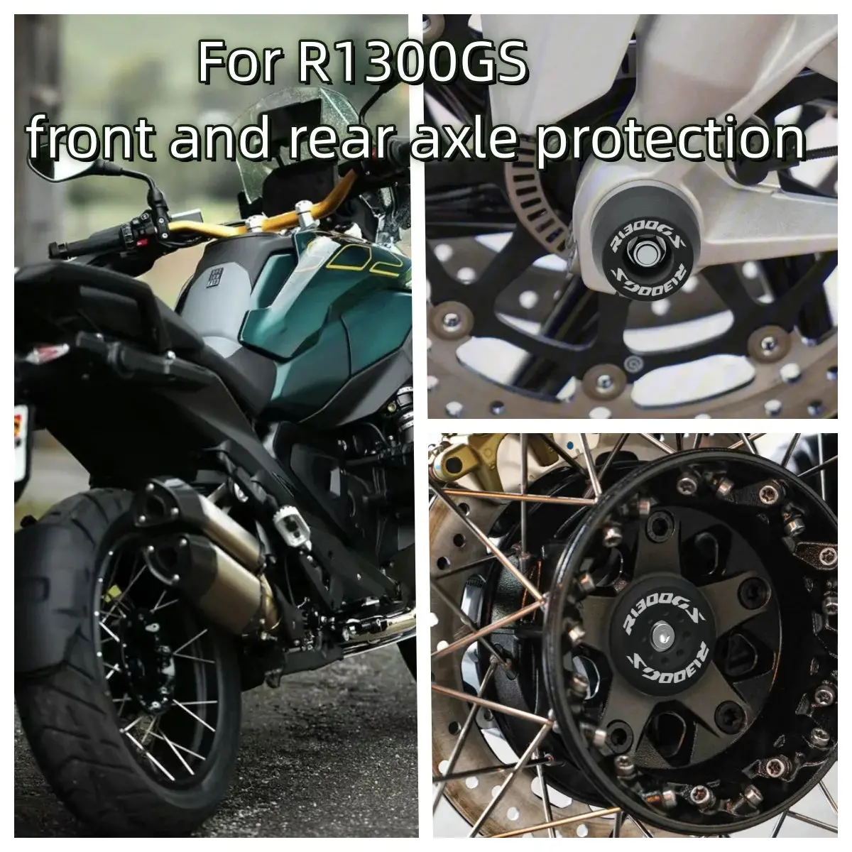 R1300gs For Bmw R1300gs R 1300 Gs 2023-2024 New Motorcycle Front Rear Wheel Spindle Crash Protection 1