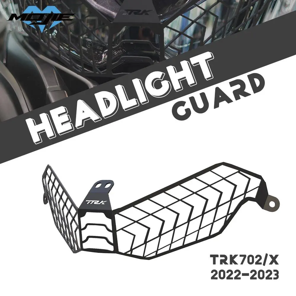 For Benelli Trk702 Trk 702 Trk702x Trk 702X Trk 702 X 702X Headlight Protector Grille Light Cover Protective Guard 2022-2023 1