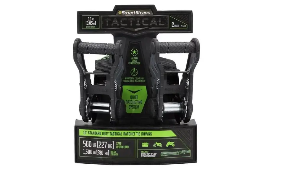 Smartstraps 10Ft 1.5K Tie Down Straps 1