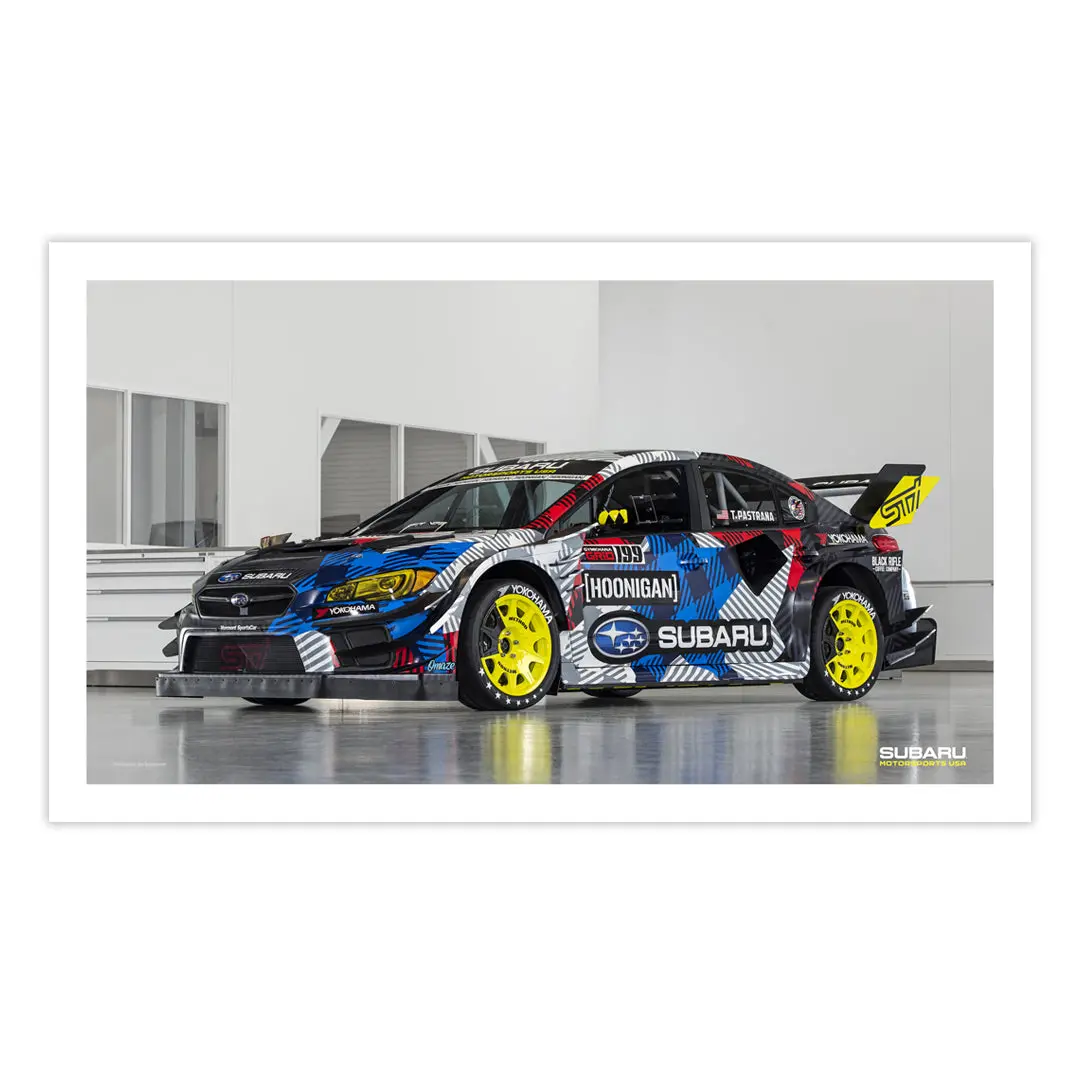 2021 Subaru Motorsports Usa Gymkhana Poster - Static 1