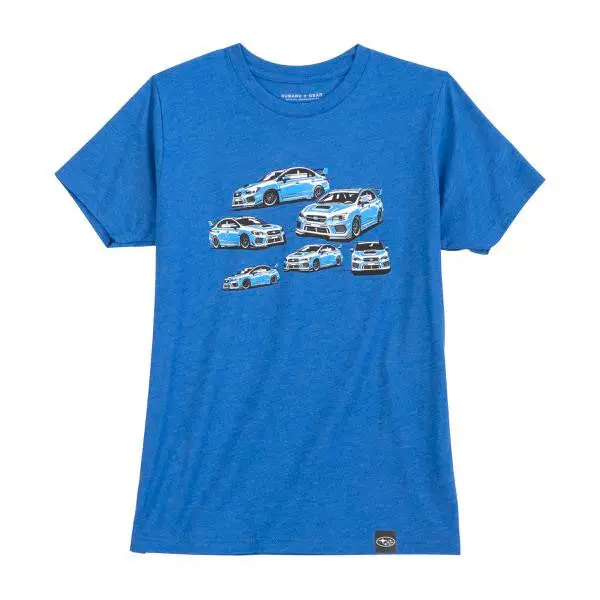 Subaru Sti Multi-Car | Youth Tee 1