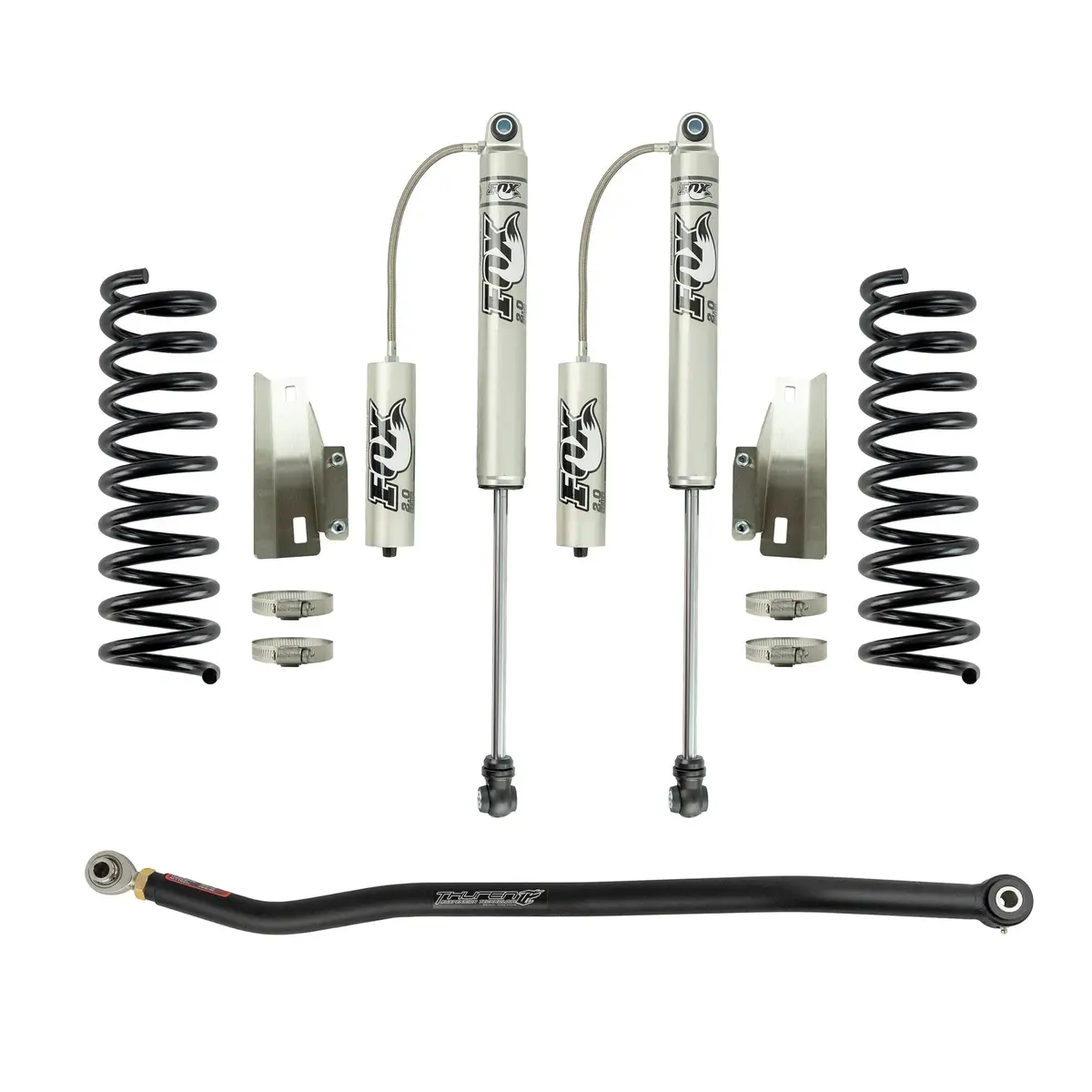 Thuren Fabrication | 2014+ Dodge Ram 2500 Diesel Fox 2.0 Remote Reservoir Leveling Kit - 2.00 Inch 1