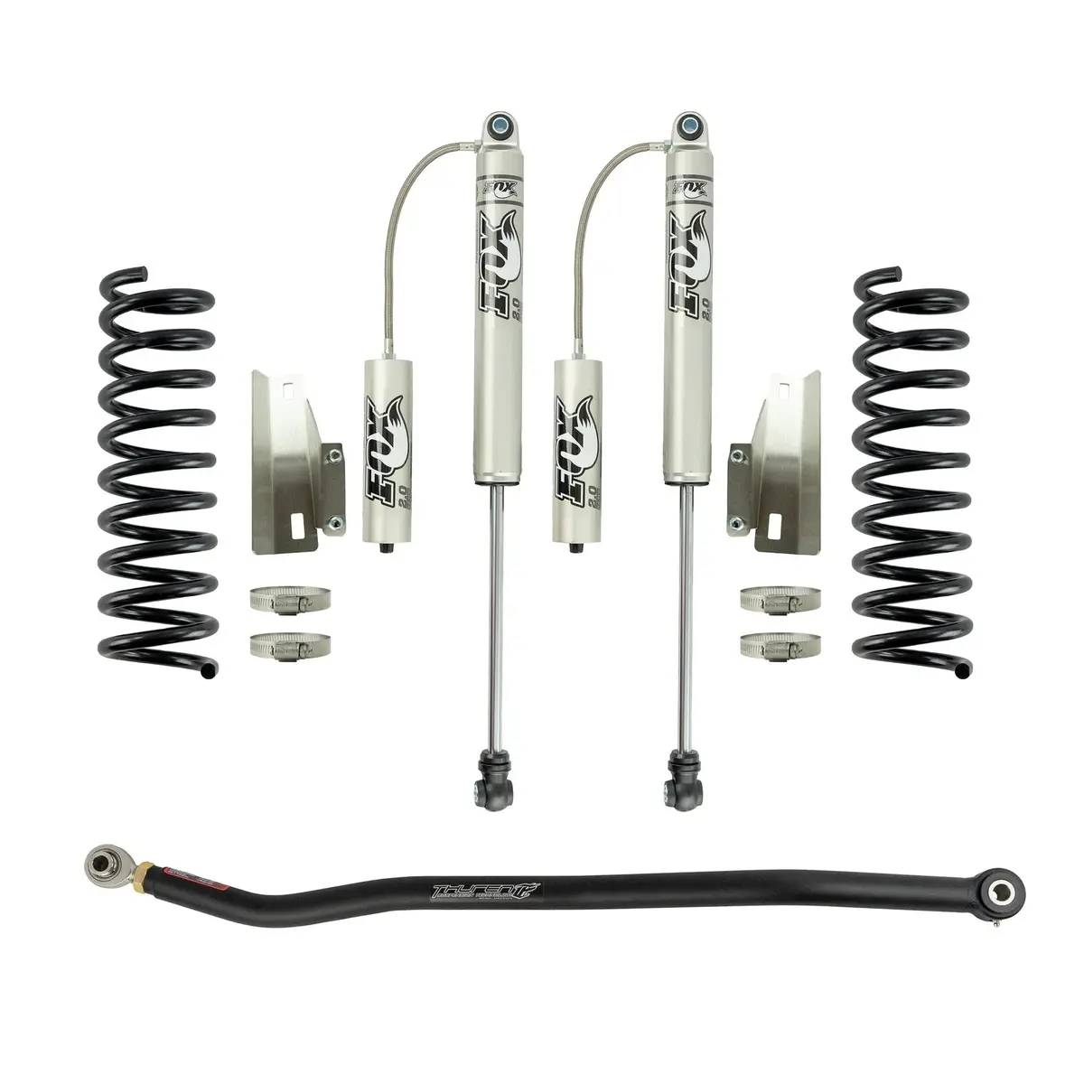 Thuren Fabrication | 2013+ Dodge Ram 3500 Diesel Fox 2.0 Remote Reservoir Leveling Kit - 2.25 Inch 1