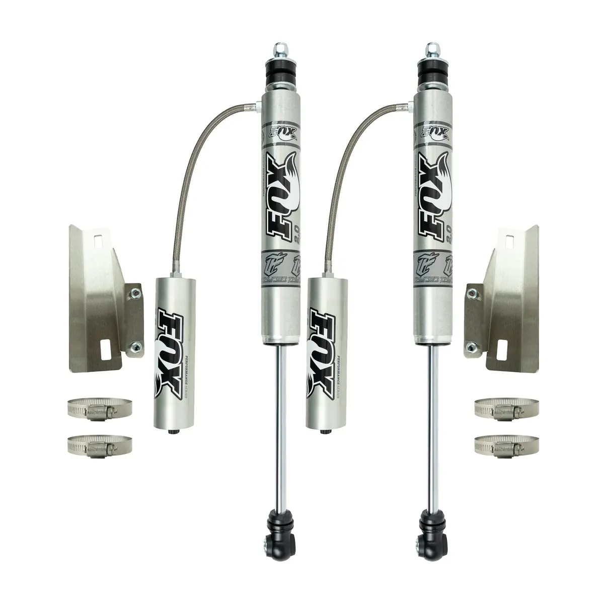 Thuren Fabrication | 2014+ Dodge Ram 2500 Fox 2.0 Remote Reservoir Shocks - Front 1