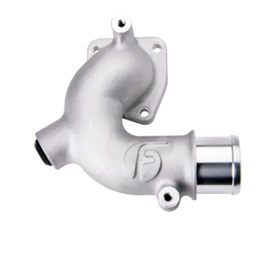 Fleece | 1998.5-2007 / 2013-2018 Dodge Ram 5.9L / 6.7L Cummins Replacement Thermostat Housing With Auxiliary Port 1