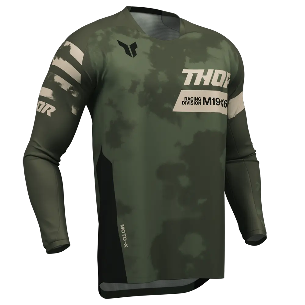 Thor Launchmode Bleach Jersey (Black/Camo) 1