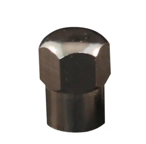 Tire Valve Cap- Chrome Plated Brass 1