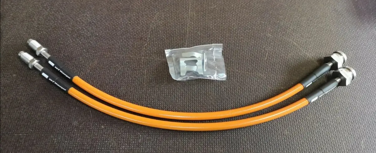 Ford Transit Mk6/7/8 Front Braided Brake Hose 1