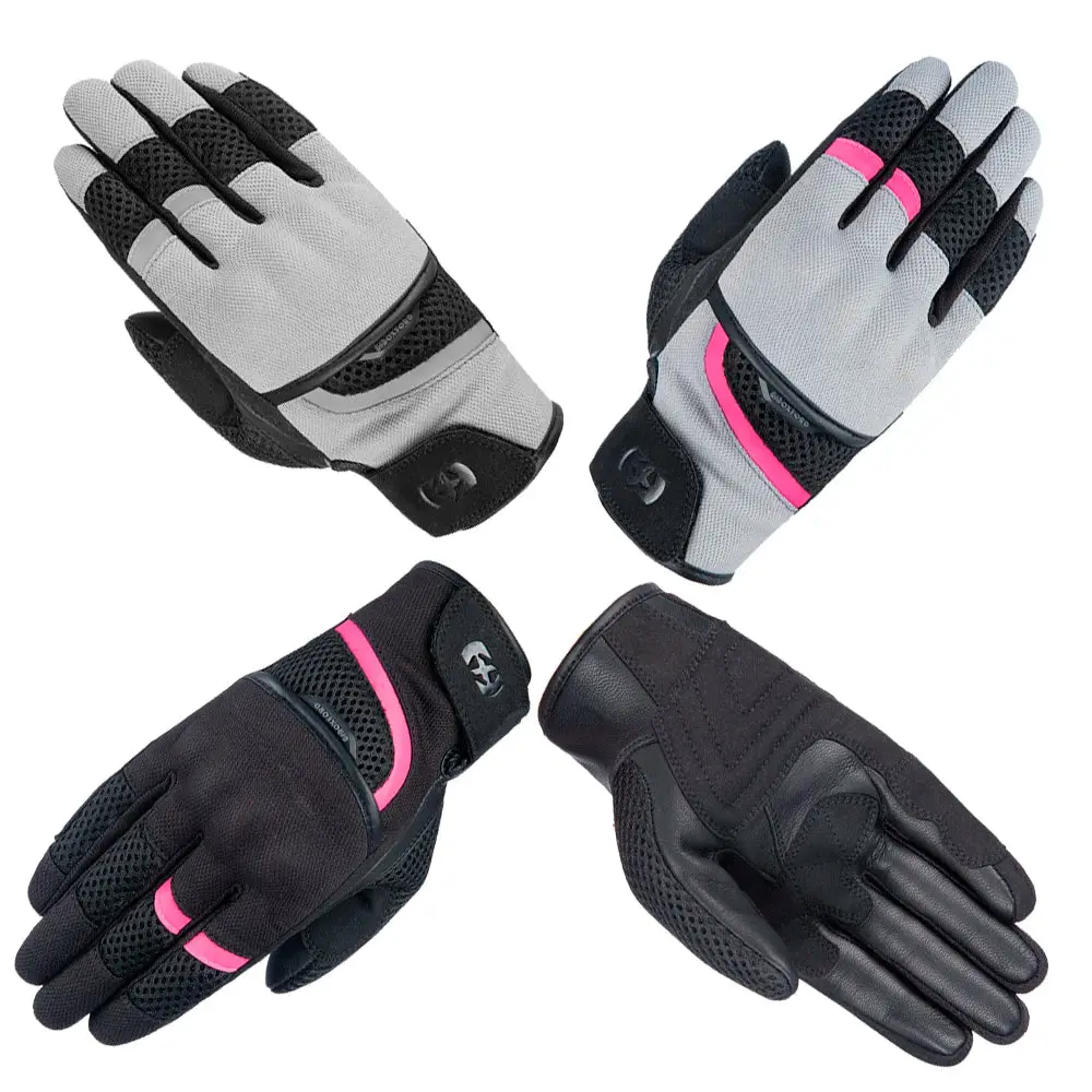 Oxford Gm18110/Gw21110-Biker Glove Man Or Woman Model Brisbane Air Summer Size Xs To 3Xl Breathable Leather Motorcycle 1