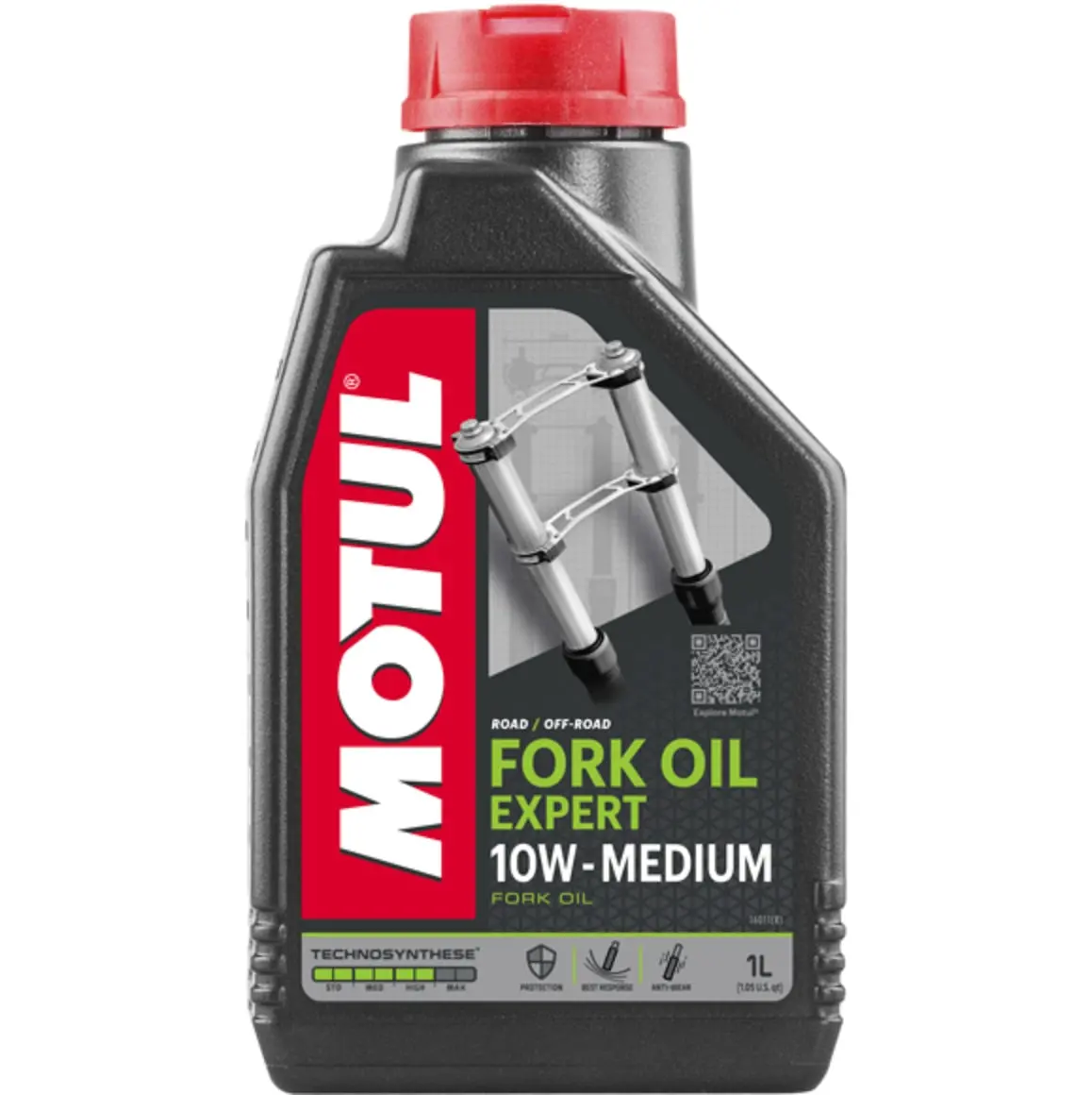 Motul 105930-Oil Hydraulic Fluid For Motorcycle Telescopic Fork Fork Fork Fork Oil Expert Medium 10W 1L 1