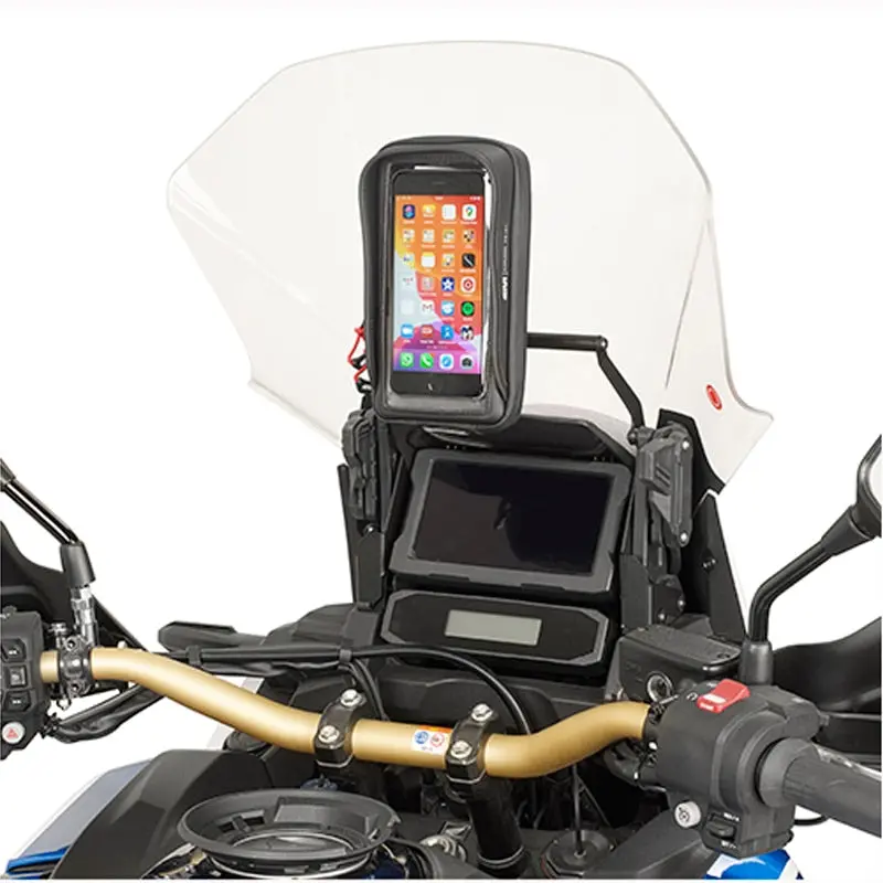 Givi S958b-Bag/Case/Smartphone Holder For Motorcycle Handles, Bicycle Universal 97X189mm 1