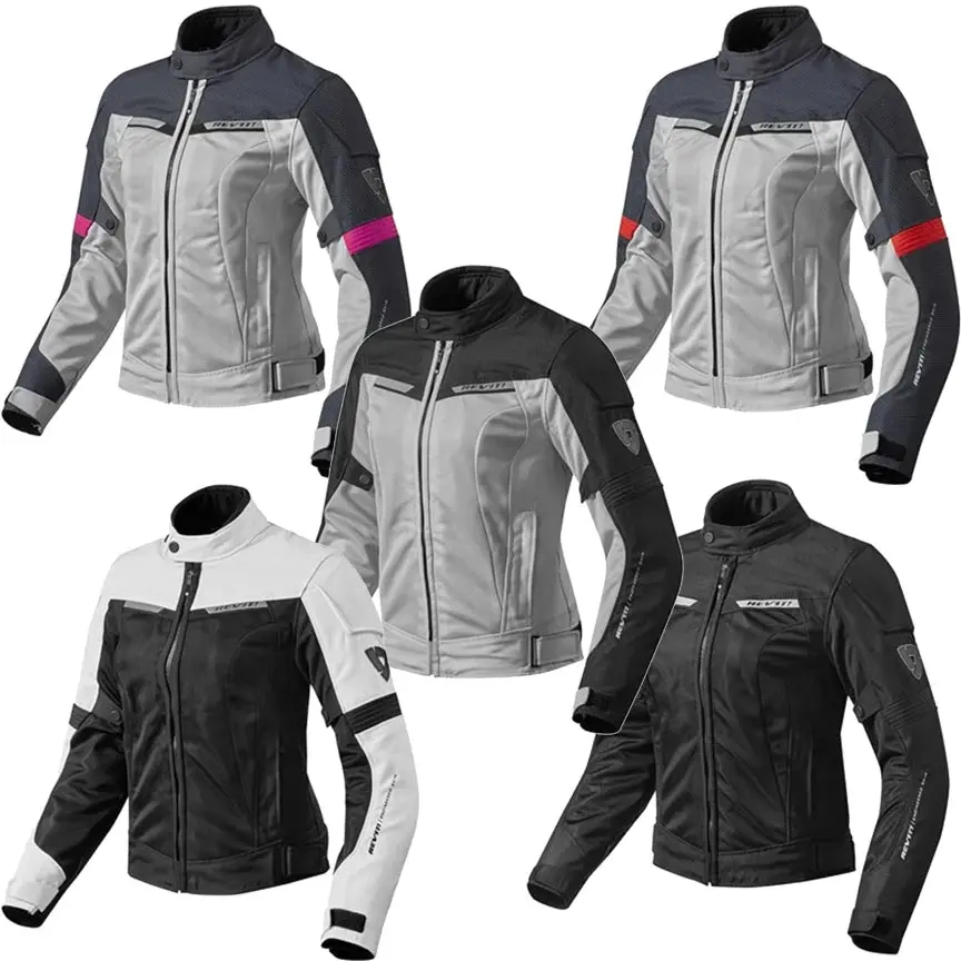 Rev' It Fjt202-Airwave 2 Ladies Biker Jacket Size M/40, L/42 And Xl/44 Moto Sañora Various Colors Motorcycle 1