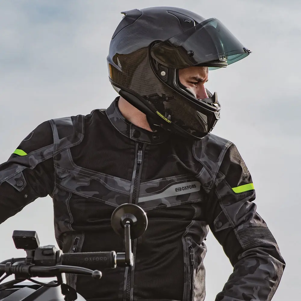 Oxford Tm21120 Dakar Men Summer Biker Jacket With Removable Lining And Waterproof Sizes 3Xl Camouflage Gray/Silver/Blue Or Green 5