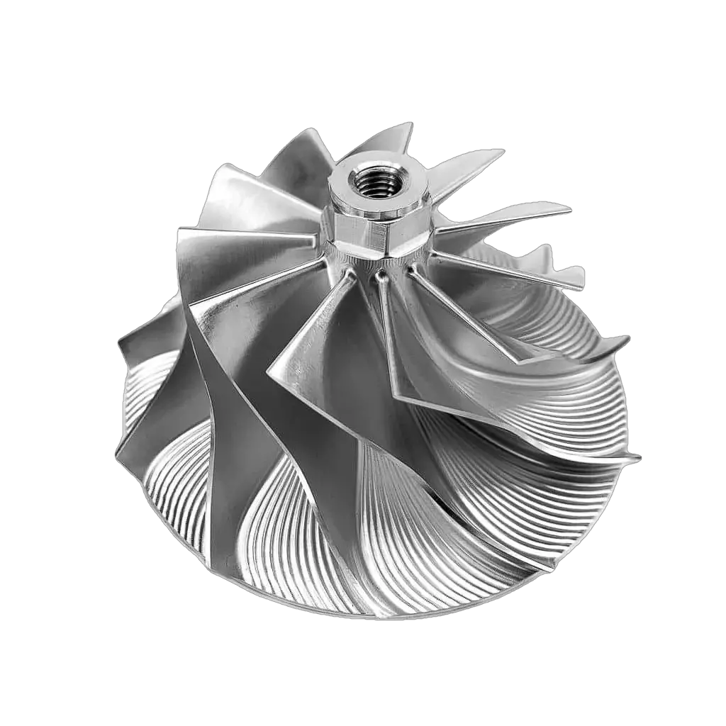 Kc Turbos | Billet Powermax Compressor Wheel - 6.0L Power Stroke (2003-2007) 1