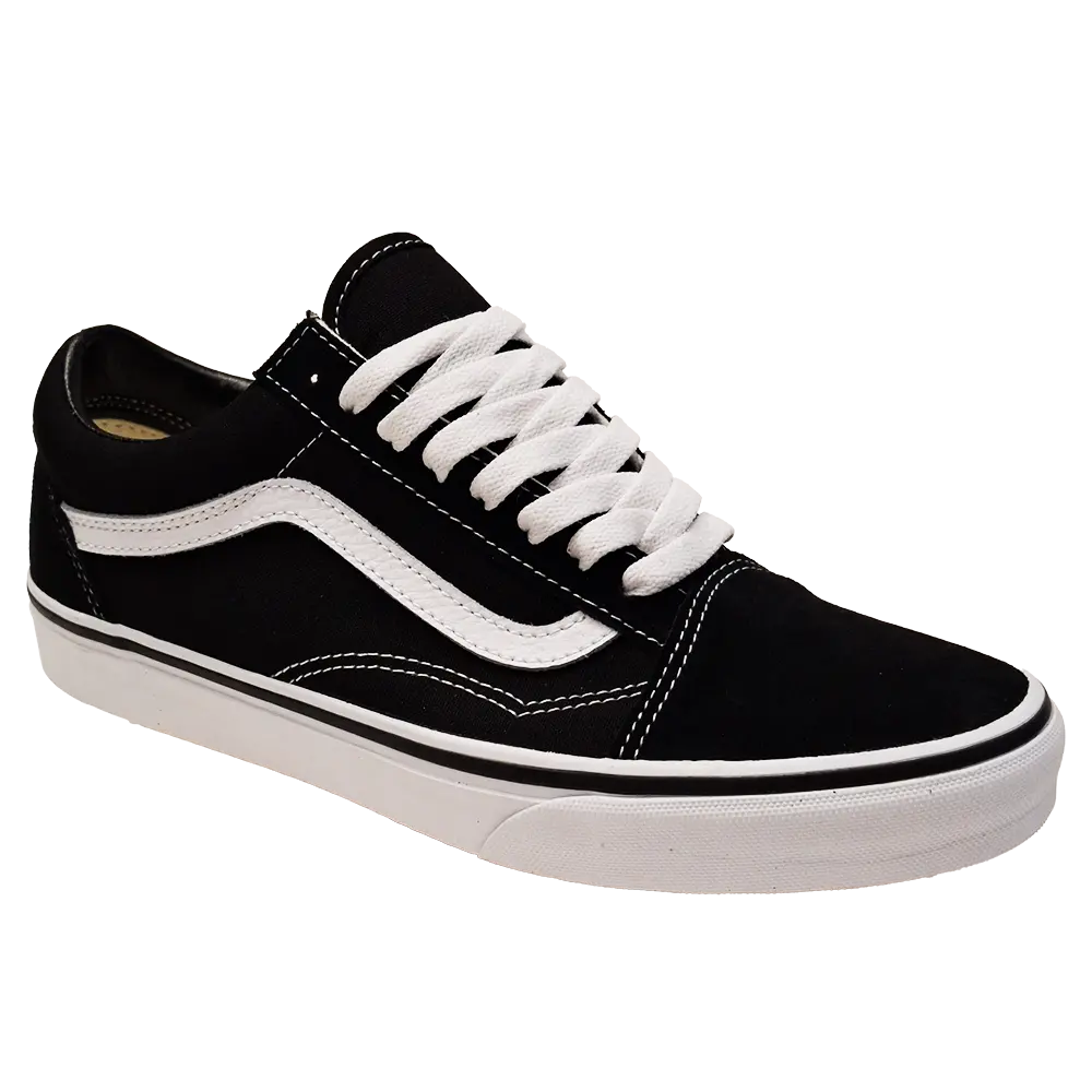 Vans Old Skool Shoe (Black/White) 1