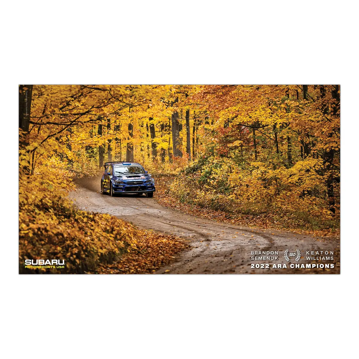 Subaru Motorsports Usa | 2022 Ara Champions Poster 1