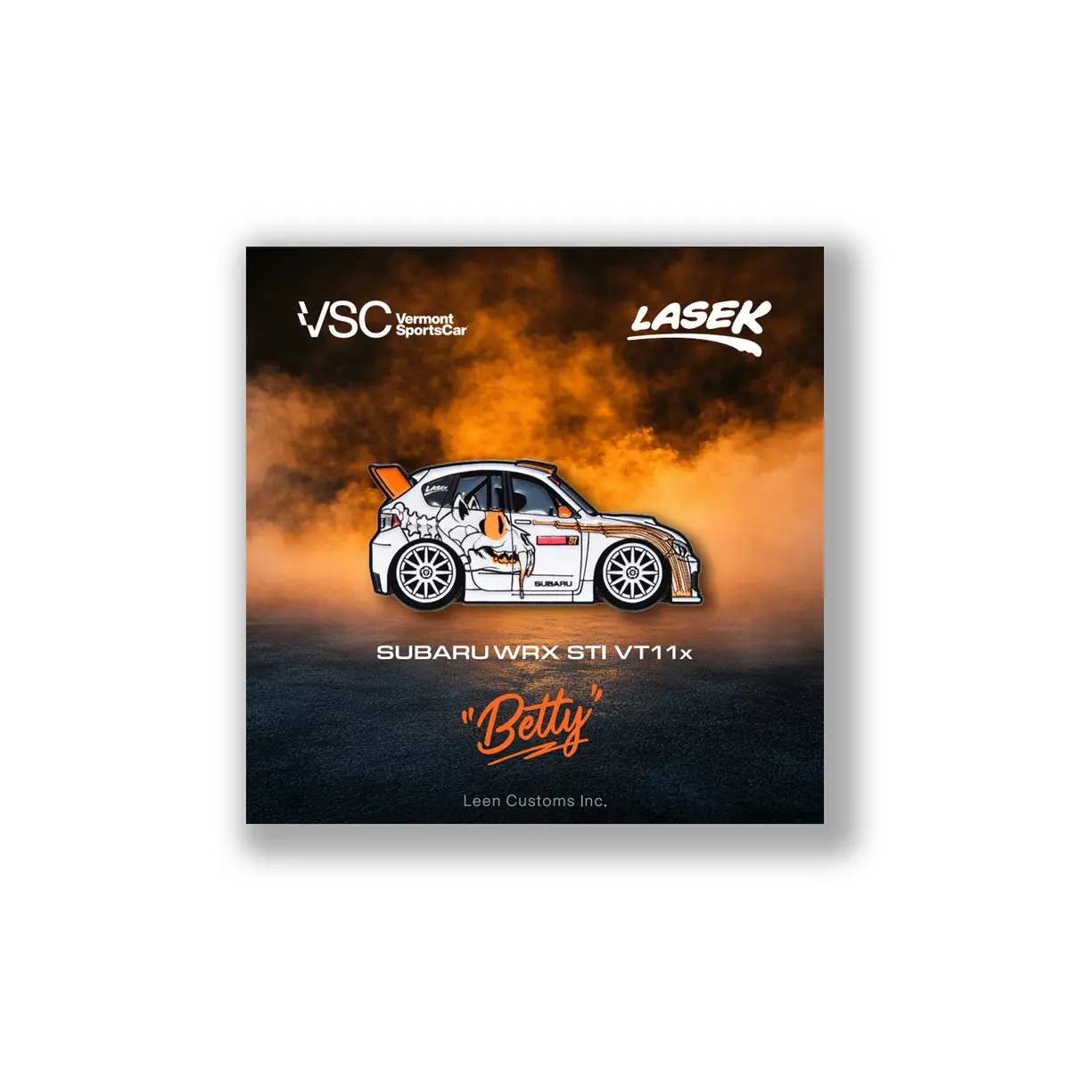 Vsc & Leen Customs | Bucky Lasek - Betty | Special Edition Enamel Pin 1