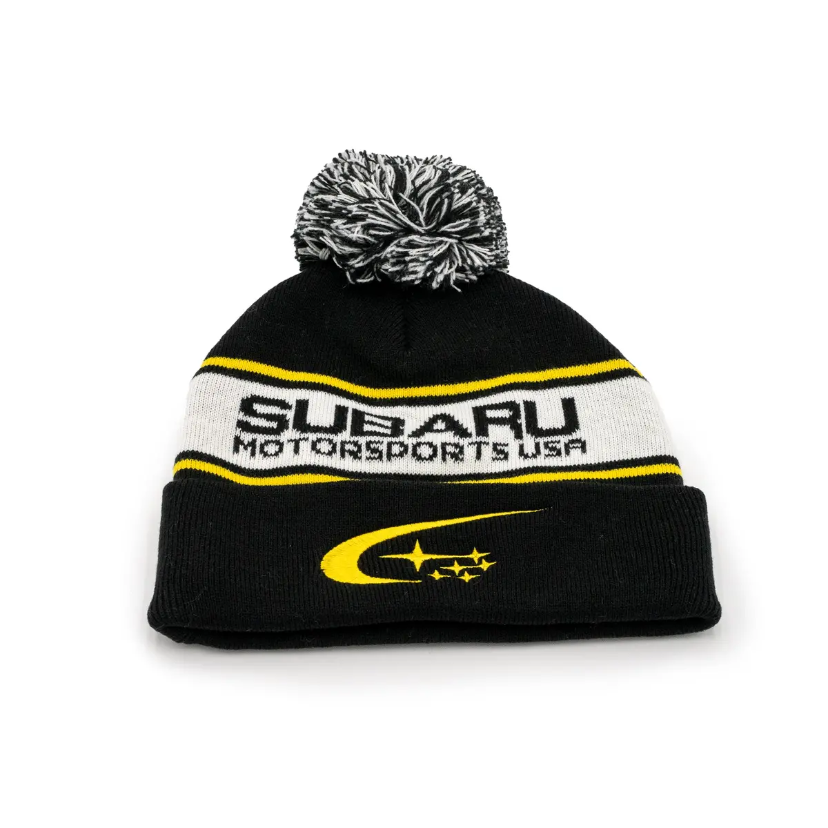 Subaru Motorsports Usa | Swoosh Pom Beanie 1