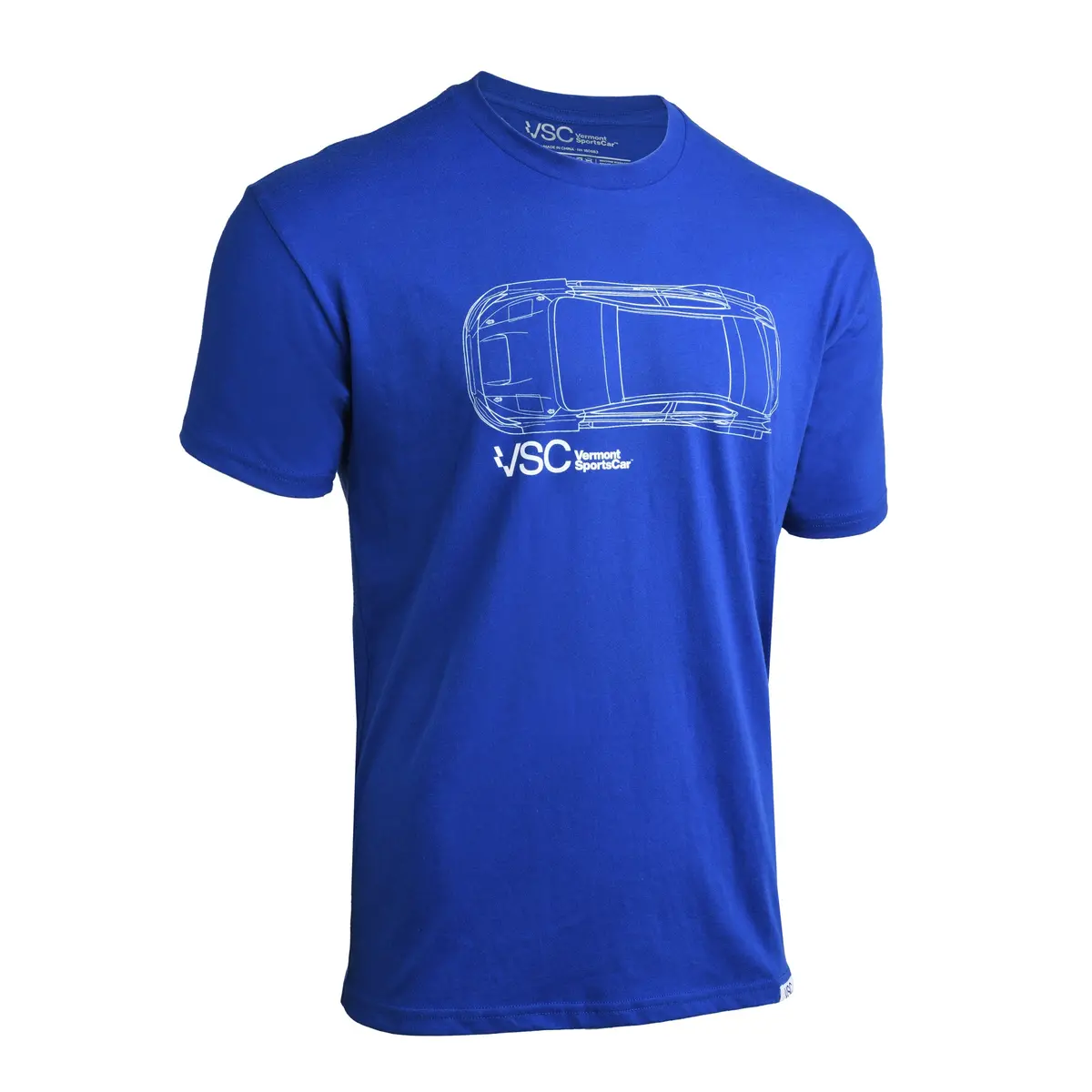 Vermont Sportscar | Rally Outline | Short Sleeve T-Shirt 1