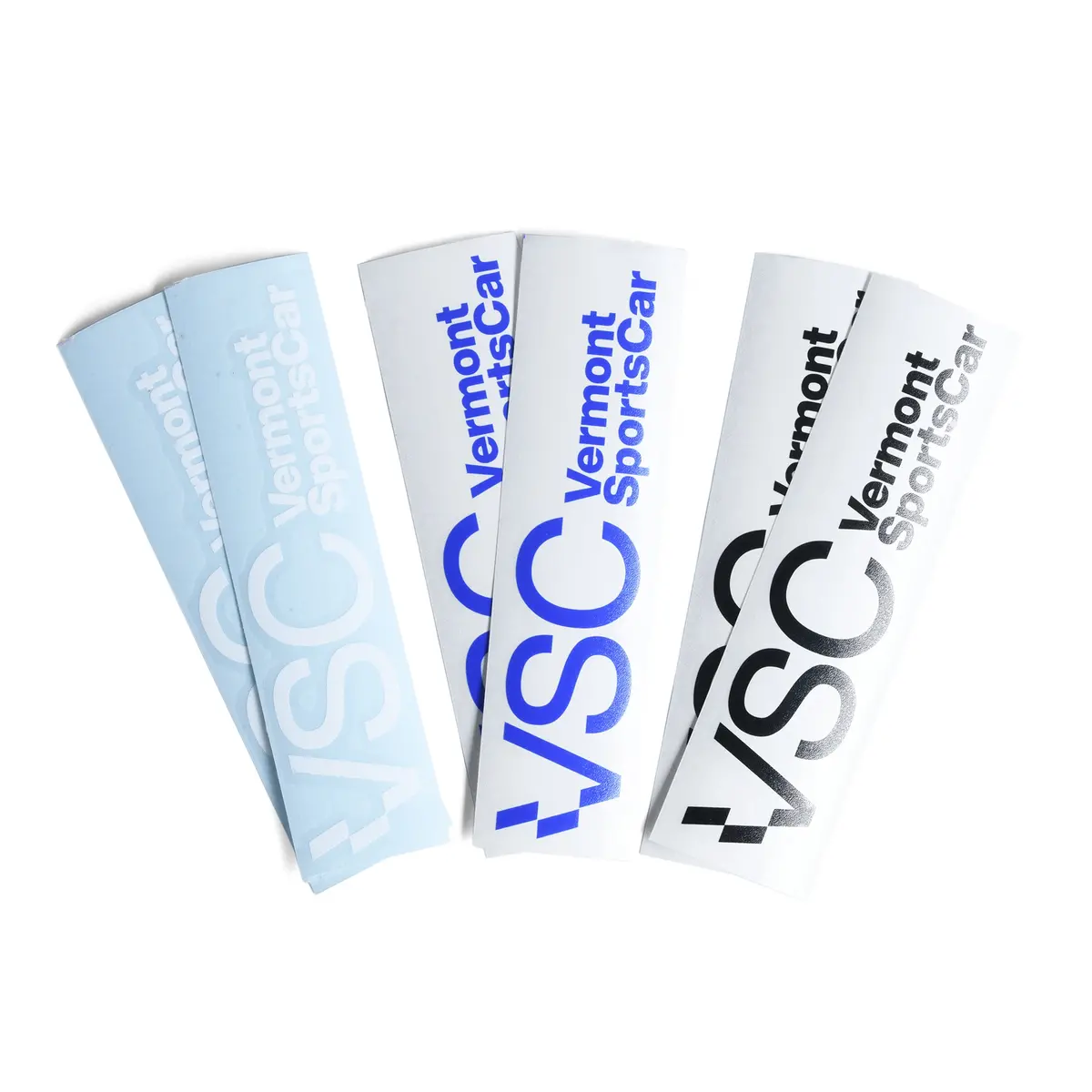Vermont Sportscar Die Cut Vinyl Decals - 2 Pack 1