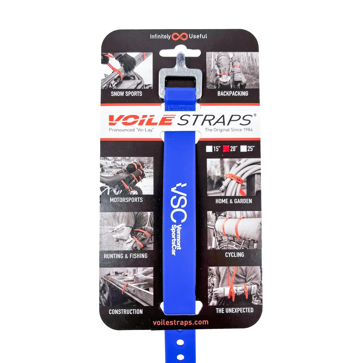 Vermont Sportscar | Voilé Strap | 20" 1