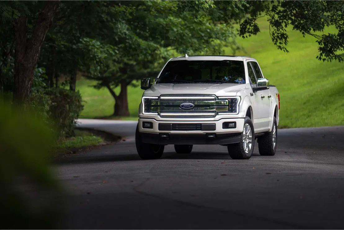 Morimoto | 2018-2020 Ford F150 Xbg Led Drl Grille | Chrome / White Drl 1