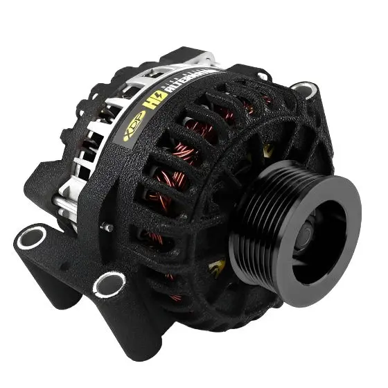 Xdp | 2006-2007 Ford 6.0L Power Stroke New Wrinkle Black Hd High Output Alternator 1