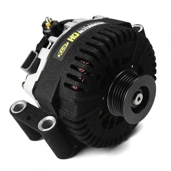Xdp | 2003-2007 Ford 6.0L Power Stroke New Wrinkle Black Secondary High Output Alternator 1