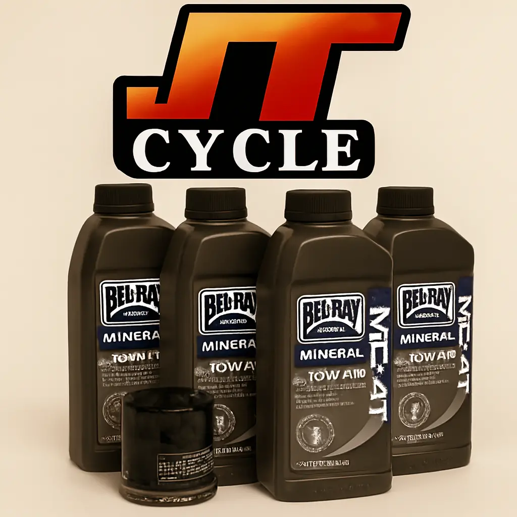 Kawasaki Zx7r Zx9r Zx10r Oil Change Kit – 1991–2022 – Belray 10W‑40 + Hiflo Filter – Usa Made 1