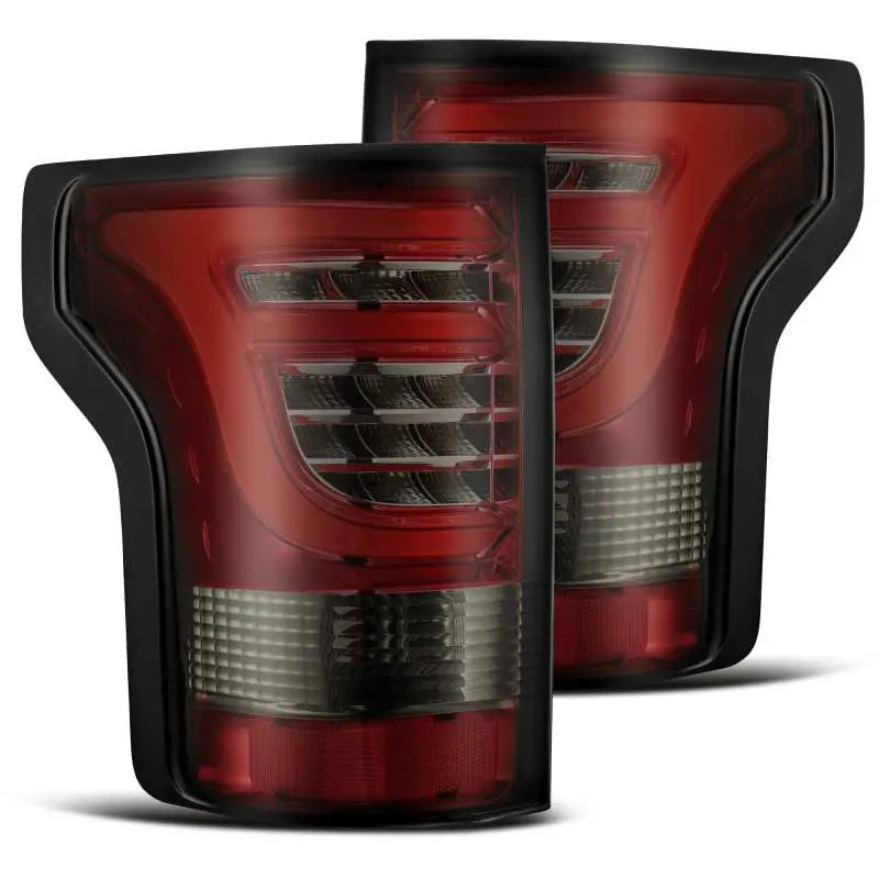 Alpharex 15-17 Ford F-150 (Excl Models W/Blind Spot Sensor) Pro-Series Led Tail Lights Red Smoke 1