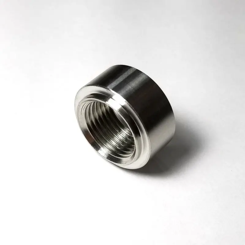 Stainless Bros M18×1.5 O2 Sensor Bung – Step-Type For Custom Exhaust Fabrication 1