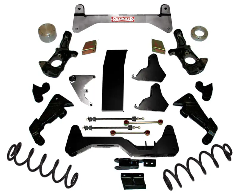 Skyjacker 6-Inch Lift Kit – Compatible With 2002+ Chevrolet Tahoe, Avalanche, And Suburban 1500 Models 1