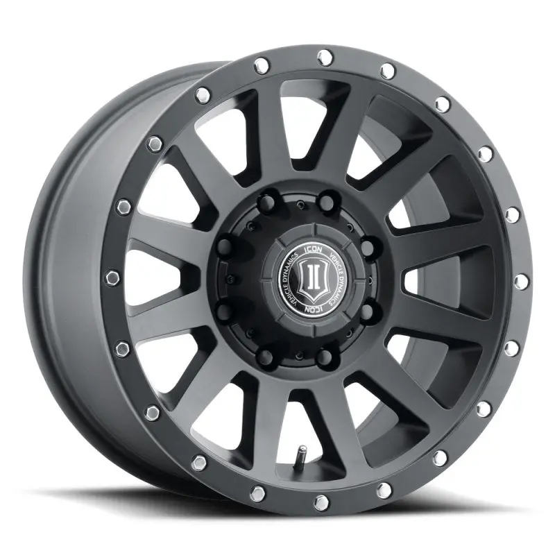 Icon Alloys Compression Hd Sat Black - 18X9/8X170/6Mm/5.25In Bs 1