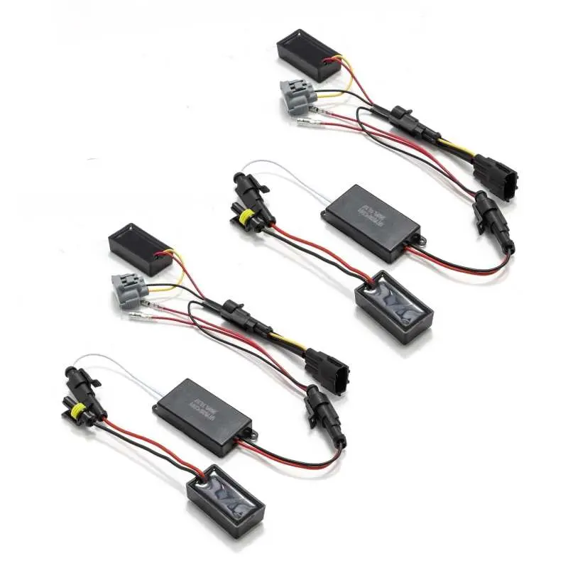 Alpharex 05-11 Toyota Tacoma (W/O Stock Drl) Alpharex Wiring Adapter Projector Headlight Converter 1