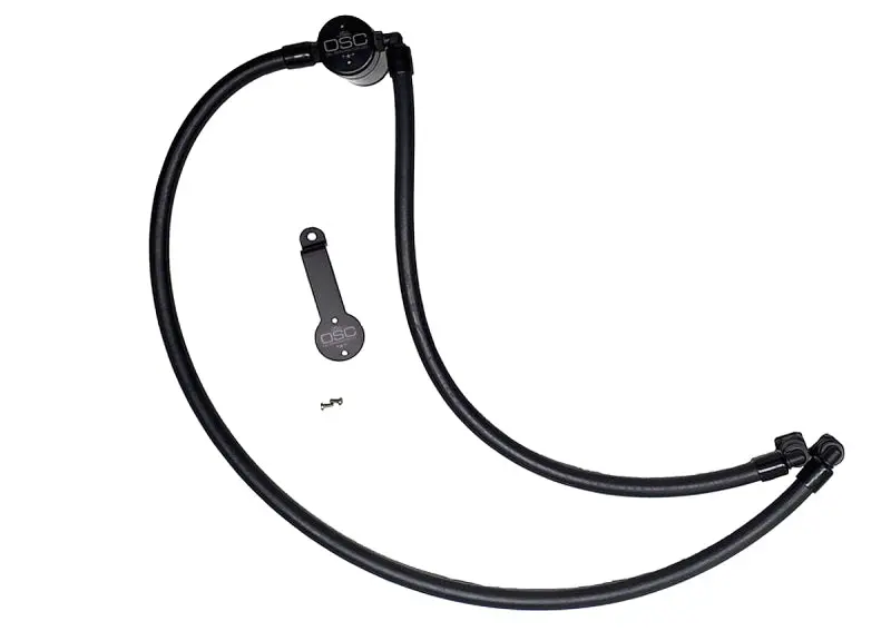 J&L | 2020-2025 Jeep Wrangler 2.0L Driver Side Oil Separator 3.0 - Black Anodized 1