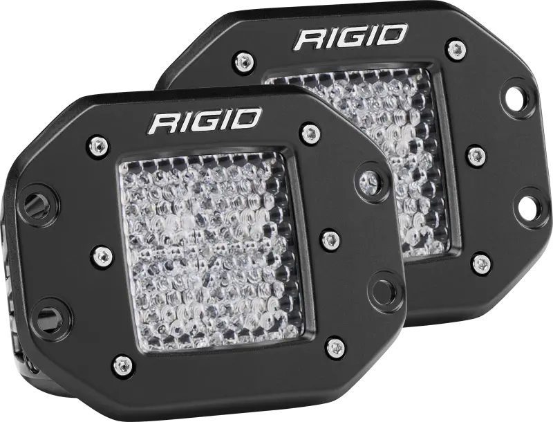 Rigid Industries | Dually - Flush Mount - 60 Deg. Lens - Set Of 2 1