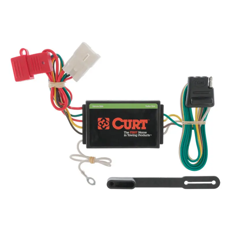 Curt Custom Vehicle Wiring Harness – 4-Way Flat Output For 2004–2011 Mitsubishi Endeavor 1