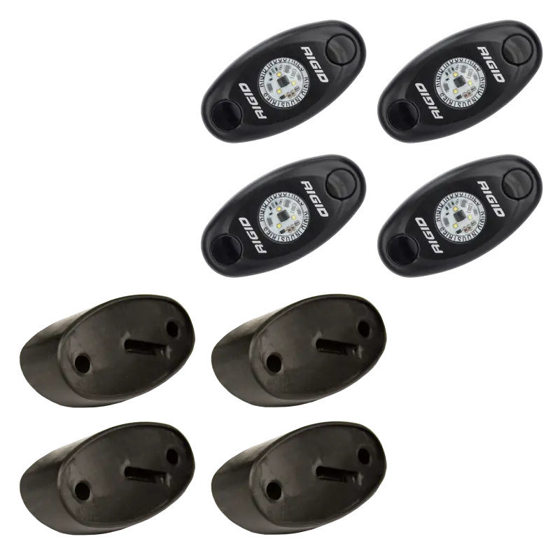 Rigid Industries | Rock Light Kit- Amber (4 Lights) 1
