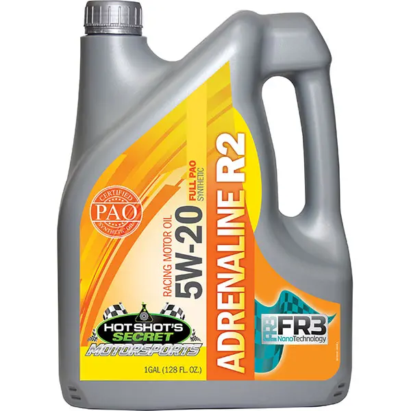 Hot Shot's Secret | Adrenaline R-Series Full Synthetic Racing Oil 5W-20 R2 - 1 Gallon 1