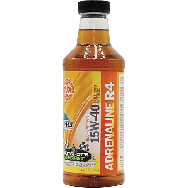 Hot Shot's Secret | Adrenaline R-Series Full Synthetic Racing Oil 15W-40 R4 - 1 Quart 1